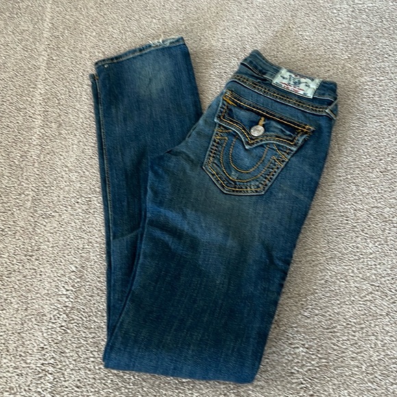 True Religion Low-Rise Jeans — Size 24 - Picture 7 of 12